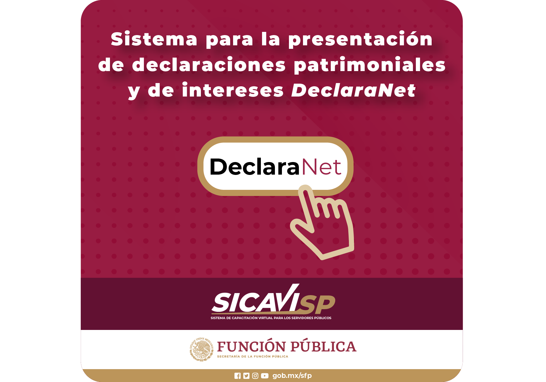 Sistema para la presentación de declaraciones patrimoniales y de intereses DeclaraNet