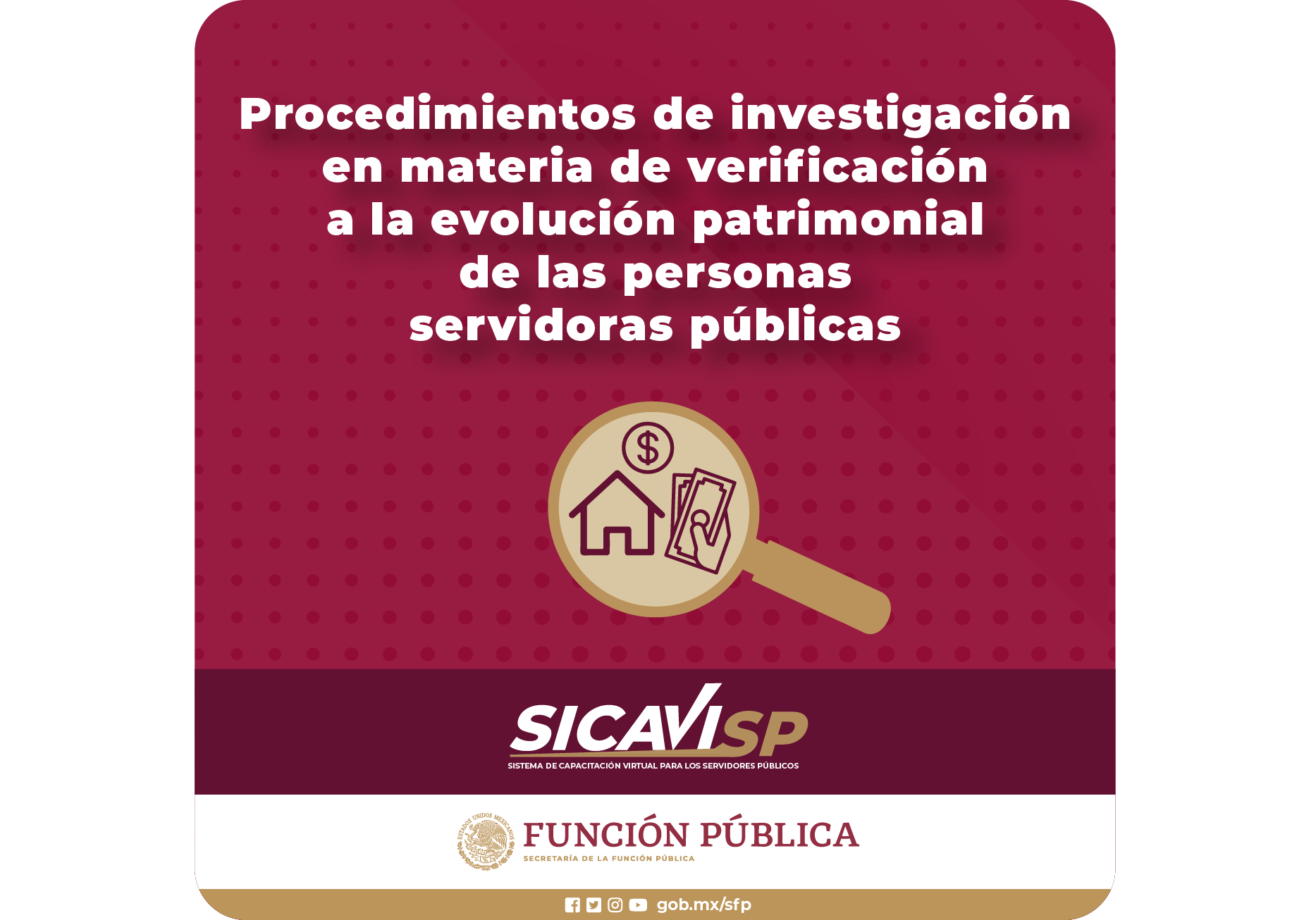 Procedimiento de investigación en materia de verificación a la evolución patrimonial de las personas servidoras públicas