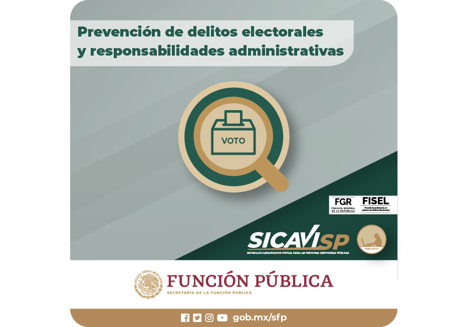 Prevención de Delitos Electorales y Responsabilidades Administrativas