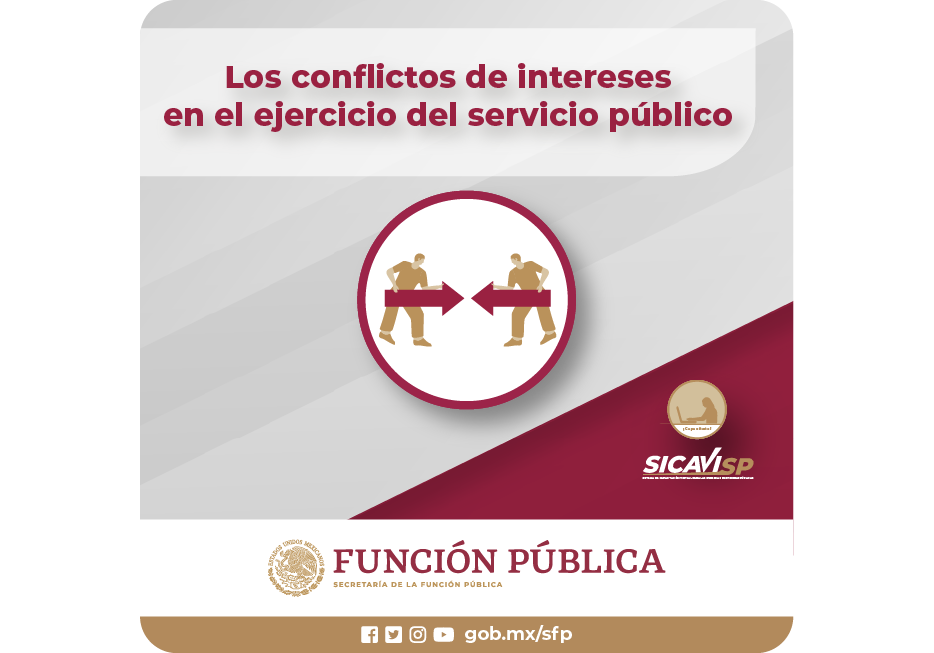 Los conflictos de intereses en el ejercicio del servicio público